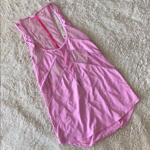 Lululemon top with mesh detail